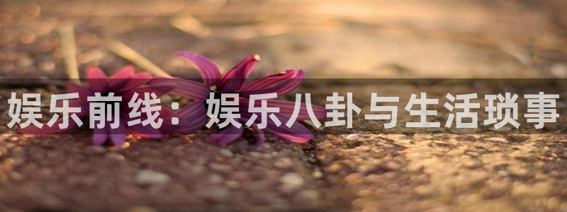 永盈welcome体育注册登录入口：娱乐前线：娱乐八卦与生活琐事
