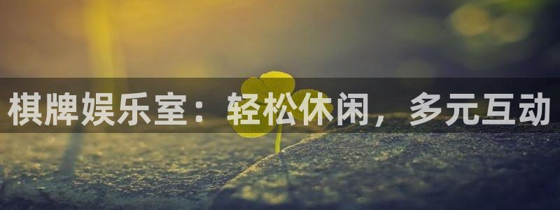 永盈welcome现在优惠多少：棋牌娱乐室：轻松休闲，多元互动